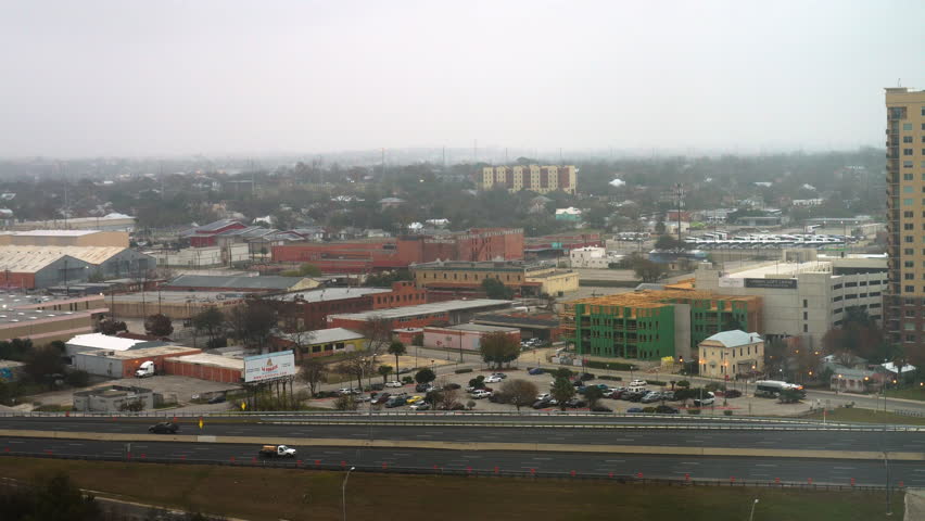 View of a highway in San Antonio Texas
