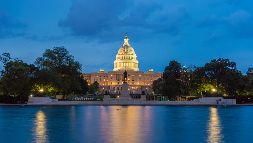 Royalty-free 4k hyperlapse video of United States Capitol #1015469350 ...