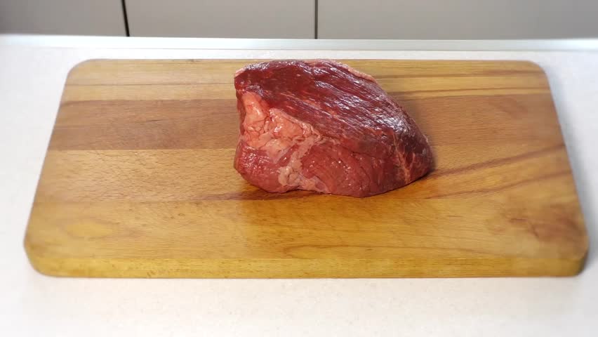 Meat steak fried beef