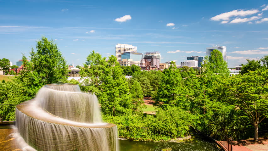 Columbia, South Carolina, USA at Finlay Park.