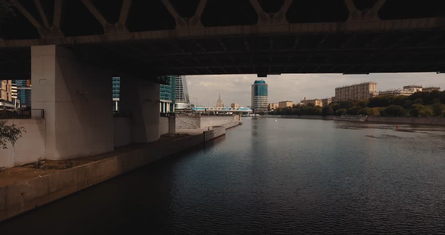Moscow City Skyscrapers Panorama