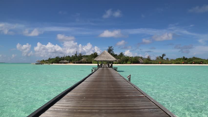 Walkway into paradise resort image - Free stock photo - Public Domain ...