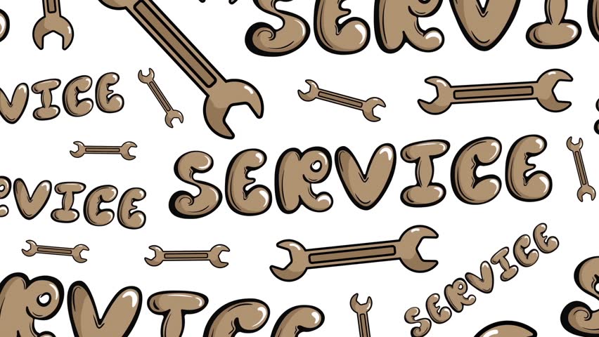 Texture with wrenches of brown color