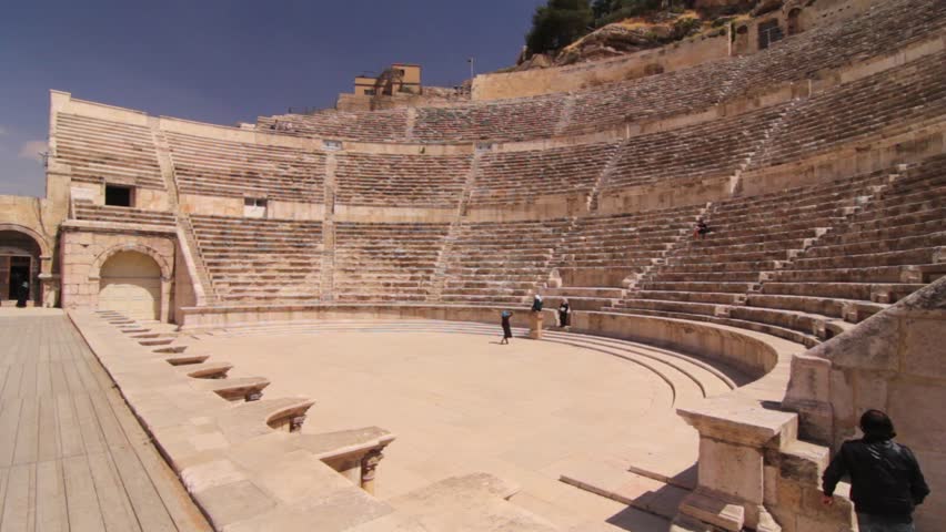 Roman Theatre in Amman,jordan Stock Footage (100% Royalty-free) 1014337769 |