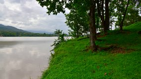 4K time lapse video of Huay Tung Tao lake, Thailand.