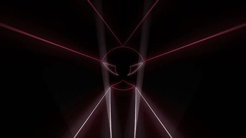 Red shiny neon VJ loop, ideal for stage background. Your event will look really energetic und unforgettable with this VJ loop