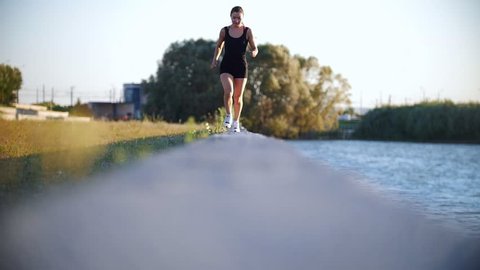Crazy Gainer Back Flip Off Bridge Stock Footage Video 100 Royalty Free Shutterstock