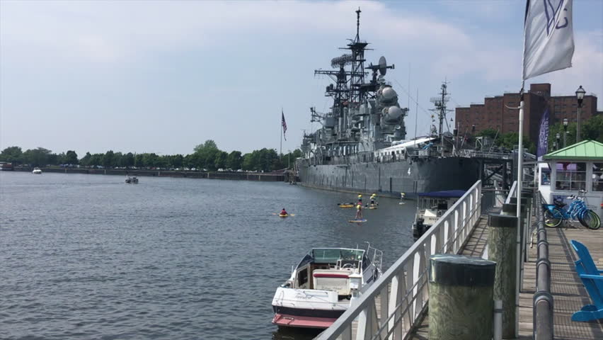 Canalside, Buffalo, New York. Naval Park