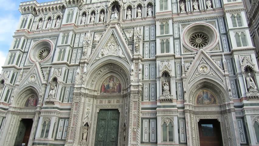 Florence Duomo. Basilica di Santa Maria del Fiore (Basilica of Saint Mary of the Flower) in Florence, Italy.