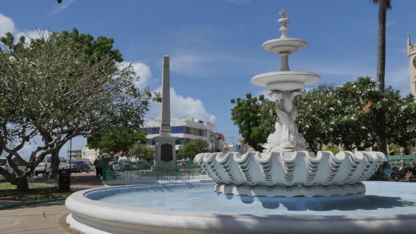 National Heroes Square and Parliament in Bridgetown, St Michael, Barbados, West Indies, Caribbean