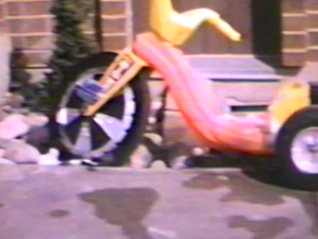 pink big wheel tricycle