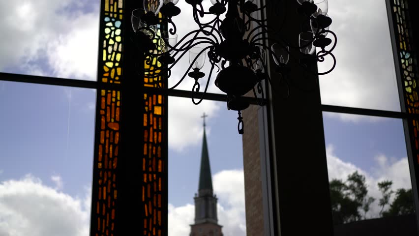 Church Overlook Steeple 