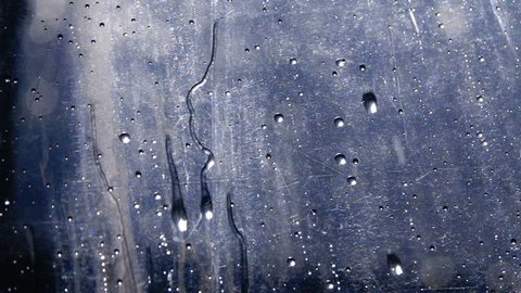 Rain Drops On Window Glass の動画素材 ロイヤリティフリー Shutterstock