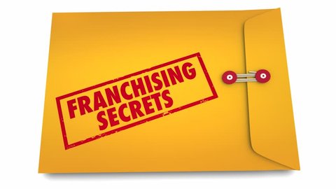 Franchising Secrets Start New Business Envelope 3d Animation