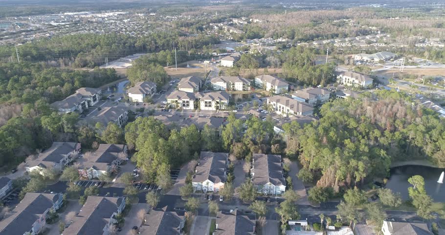 St Petersburg, Fl Aerial View Of City Skyline. St Pete drone. St. Petersburg is a city on Florida