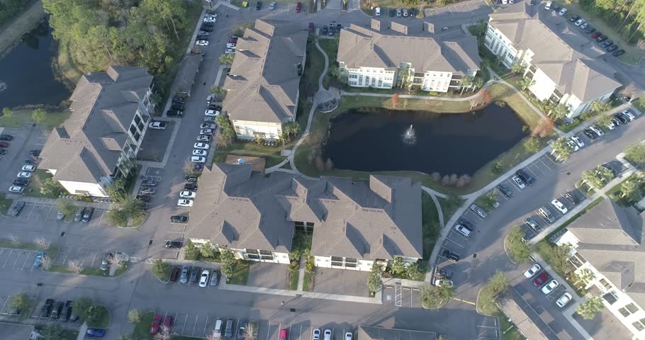 St Petersburg, Fl Aerial View Of City Skyline. St Pete drone. St. Petersburg is a city on Florida