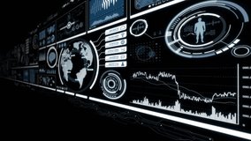 Futuristic interfaces in cyberspace. - Powered by Shutterstock - Get 15% off with code: PIKWIZARD15