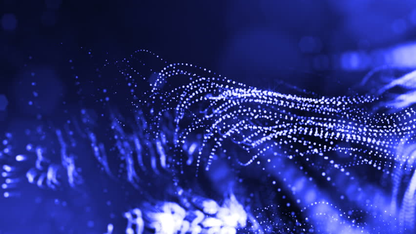 3d Blue Background with Fantastic Stock Footage Video (100% Royalty