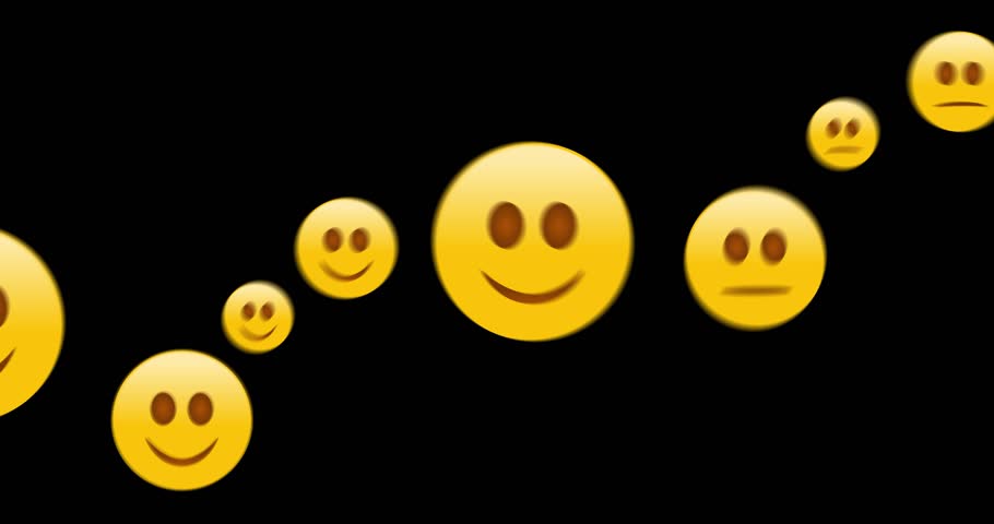 Emoji In Black Background