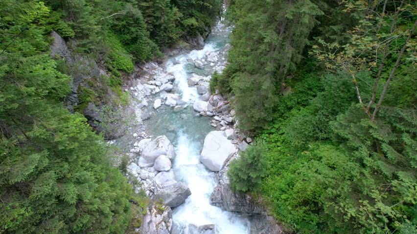 Beautiful waterfall in Great Smoky Mountains National Park