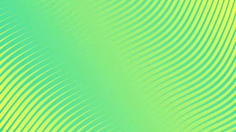 Colorful wave band surface gradient animation. Future geometric patterns motion background. 3d rendering. 4k UHD