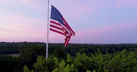 Patriotic American Flag Sonoran Desert On Stock Photo 1498408328 ...