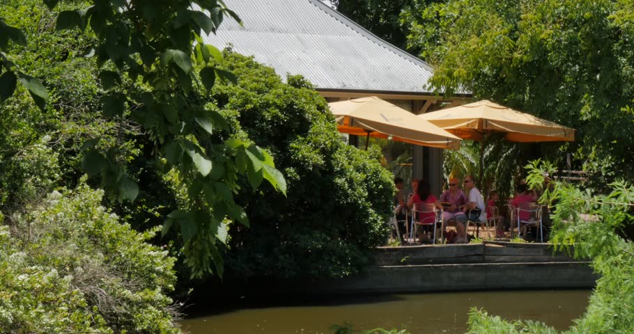 Cafe in Adelaide Botanical Gardens, Adelaide, South Australia, Australia