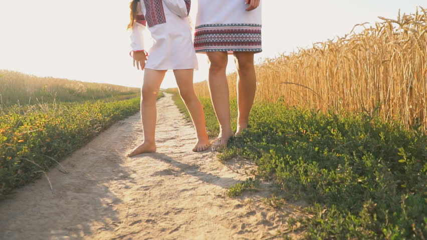mother with daughter