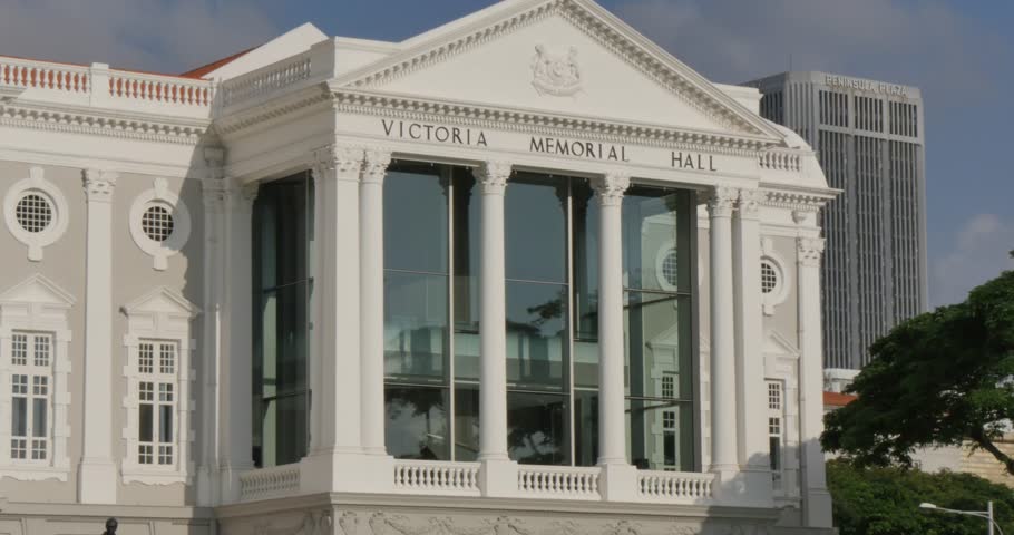 Victoria Theatre & Concert Hall, Boat Quay, Singapore, South Asia, Asia