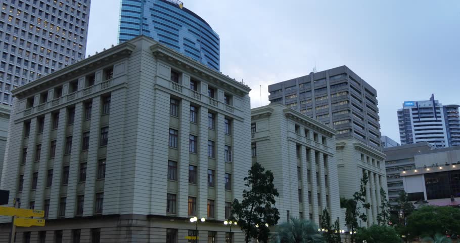 Statue on Anzac Square, Brisbane, Queensland, Australia
