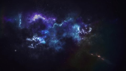 Travel through Galaxy - Cosmic Storm