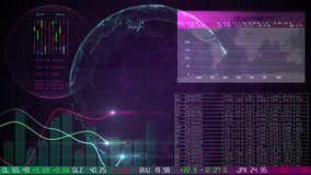 Website monitoring stock exchange prices, statistics, data. Dashboard interface. Electronic chart with stock market fluctuations, summary, annual reports, analysis,Stock Market - Powered by Shutterstock - Get 15% off with code: PIKWIZARD15