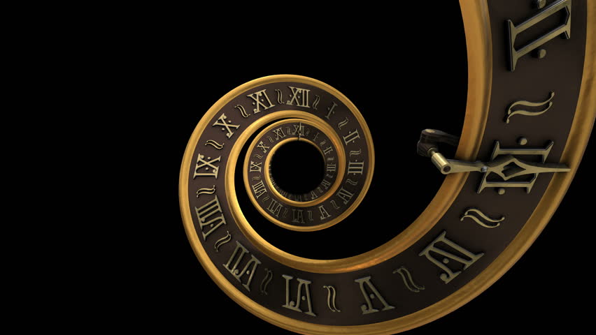 3D Steampunk Spiral clock animation. Perfect 3D model animation in 4K for movies, TV shows, stage design, intro, news, commercials, retro, fantasy and steampunk related projects. Includes ALPHA MATTE.