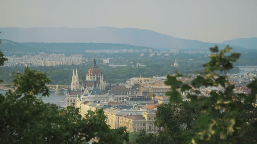 View on Hungarian Parliament