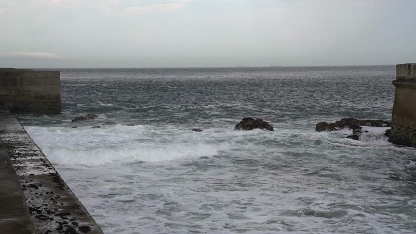Wave Pool  near Porto Lighthouse