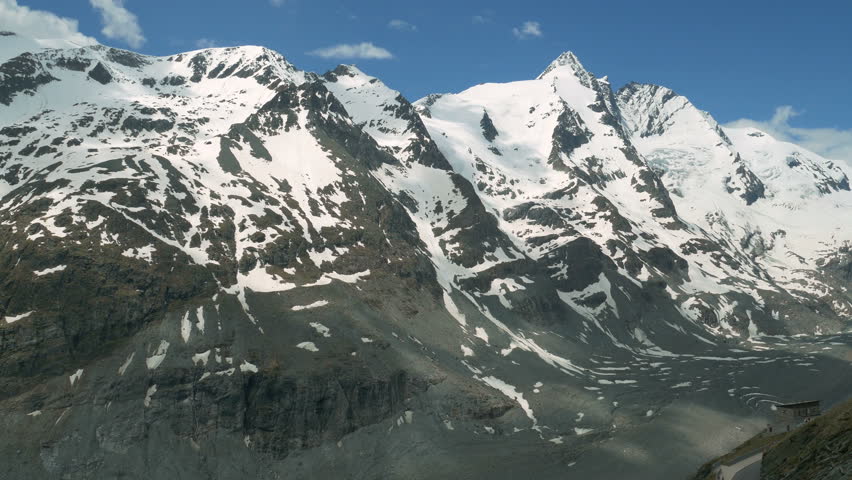 Grossglockner glacier and mountain, Austria (pan)