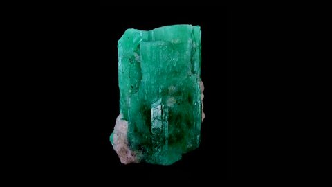raw emerald and gemstone rough rock crystal