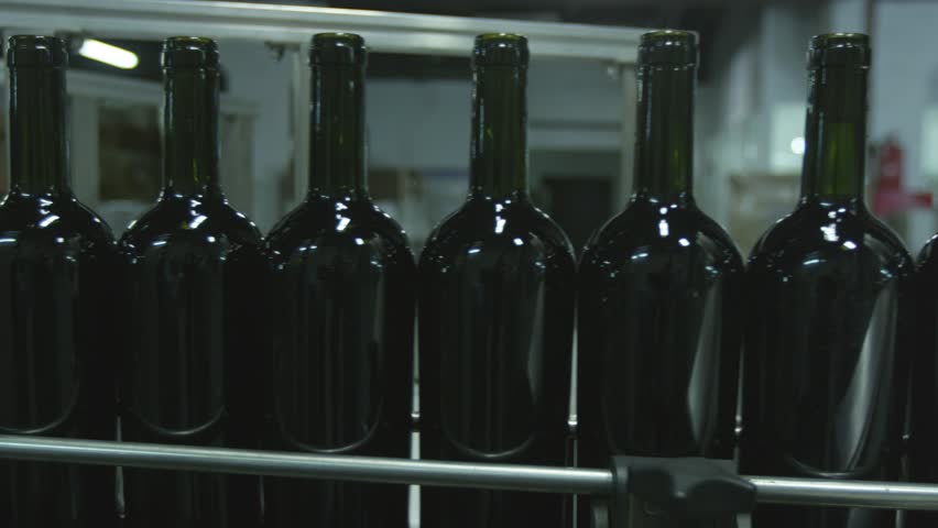 Wine bottles production