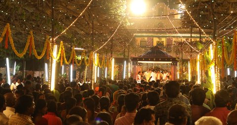 Traditional Hindu wedding ceremony 26th march 2018 Hyderabad India