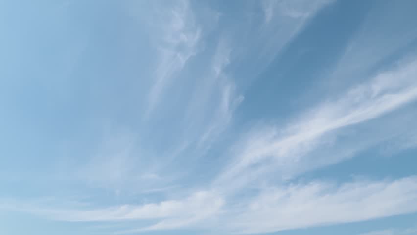 big clouds on a blue sky