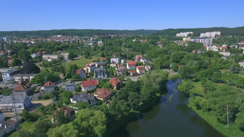 Aerial. Gdansk The history of the city is more than 1000 years old, its identity was formed under the influence of different cultures. Gdansk is known as the city from which the Second World War began