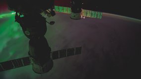 25th April 2012: Planet Earth seen from the International Space Station with Aurora Australis over the earth, Time Lapse 4K. Images courtesy of NASA Johnson Space Center : http://eol.jsc.nasa.gov