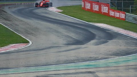 Budapest ; Hungary ; 07/29/2018. Training and qualifications for the Formula 1 Hungarian Grand Prix on the "Hungaroring" race track