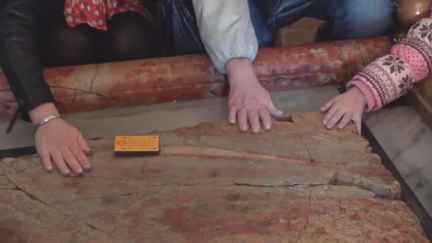 JERUSALEM, ISRAEL - DECEMBER 25 2014: Church Holy Sepulcher Jerusalem