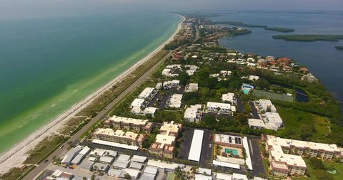 Florida Highway Aerial Drone 