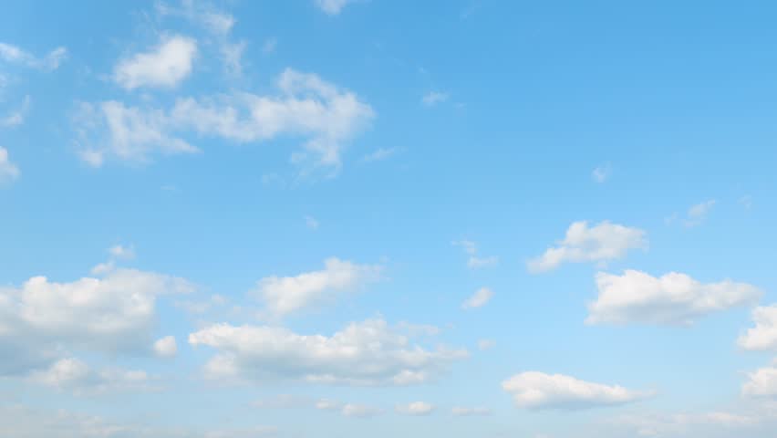 timelapse of the clear sky