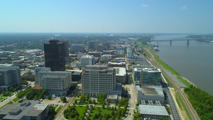Aerial Baton Rouge video