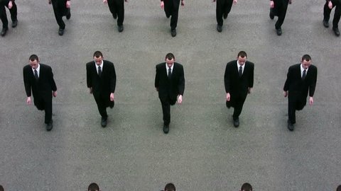 Business clones ready for world domination.