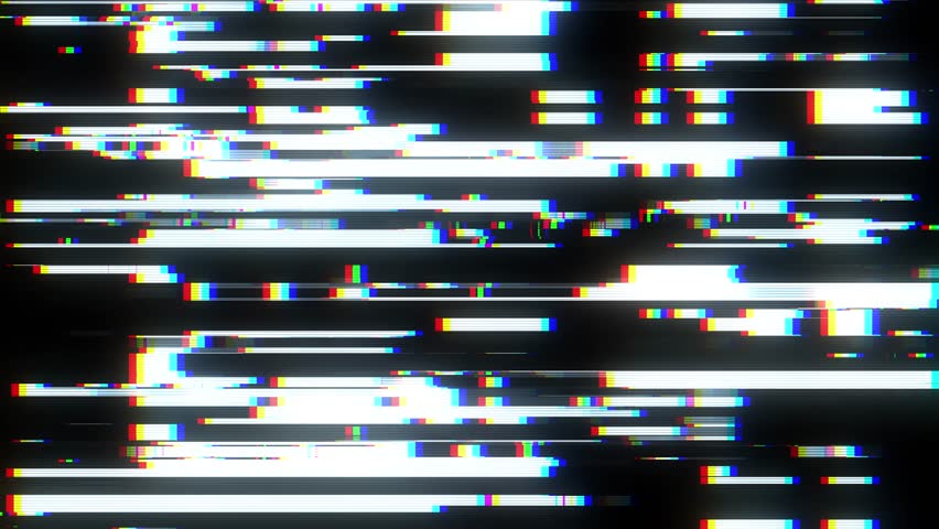 Fast glitch interference screen background for logo animation new