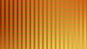 Digital generated video of orange striped and checkered pattern 